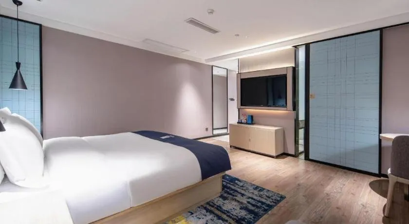 Bed in Echarm Hotel Nanning Wuming