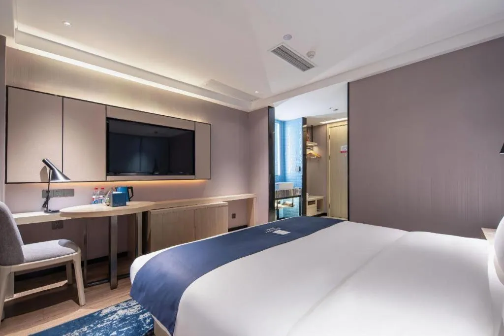 Bed in Echarm Hotel Nanning Wuming