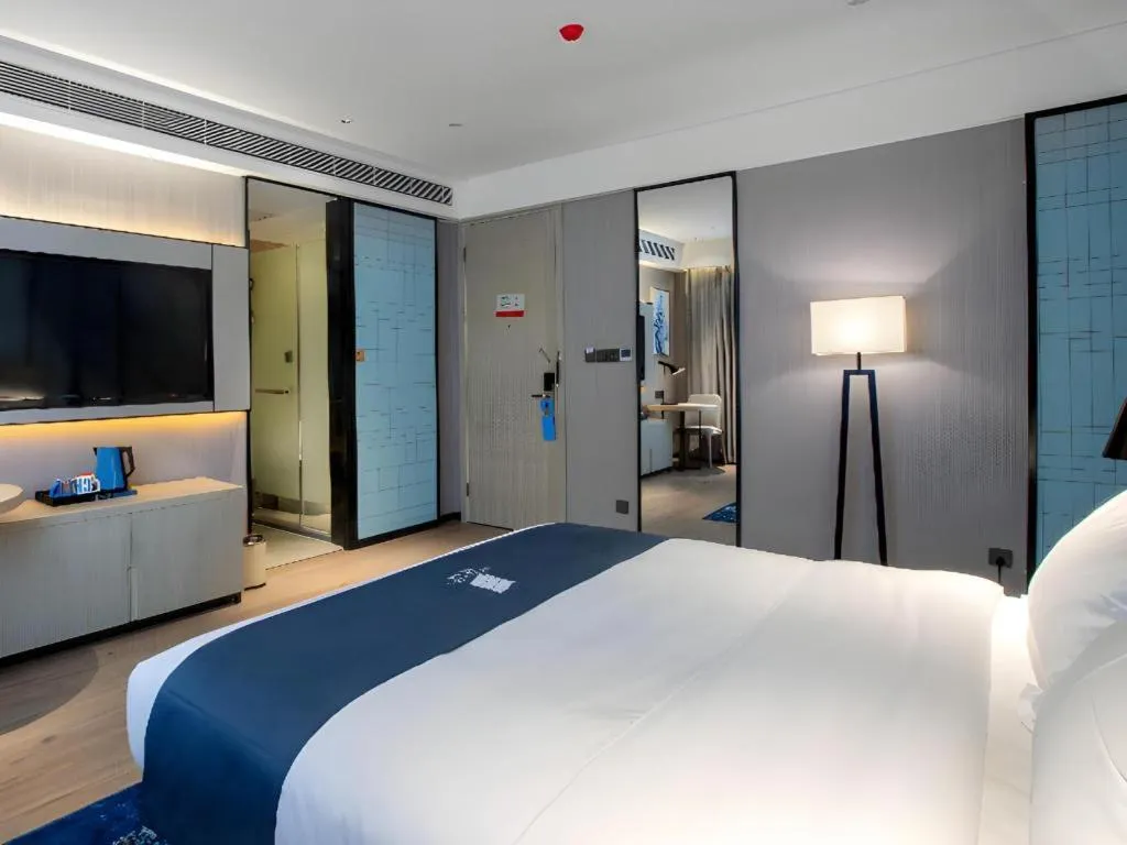 Bed in Echarm Hotel Nanning Wuming