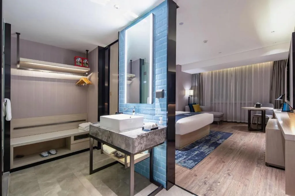 Bed in Echarm Hotel Nanning Wuming