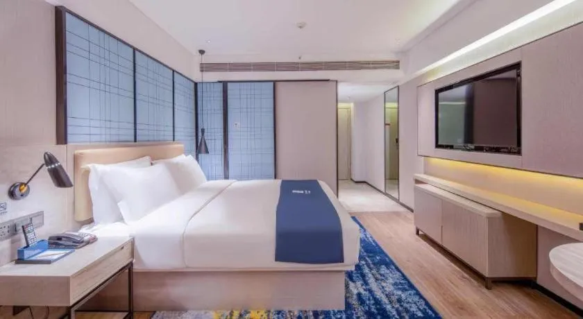 Bed in Echarm Hotel Nanning Wuming