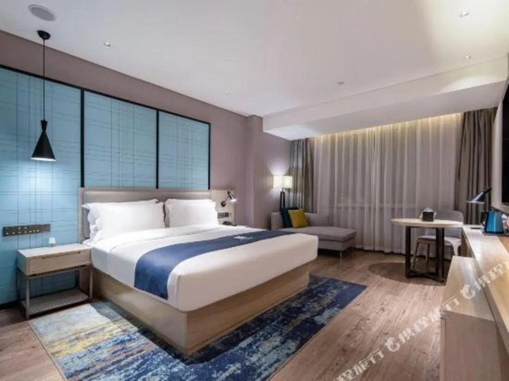 Bed in Echarm Hotel Nanning Wuming