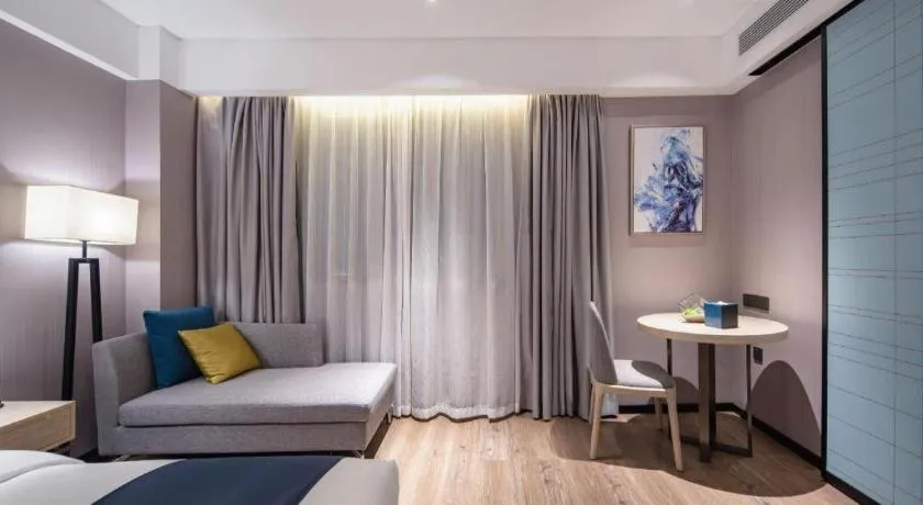 Bed in Echarm Hotel Nanning Wuming