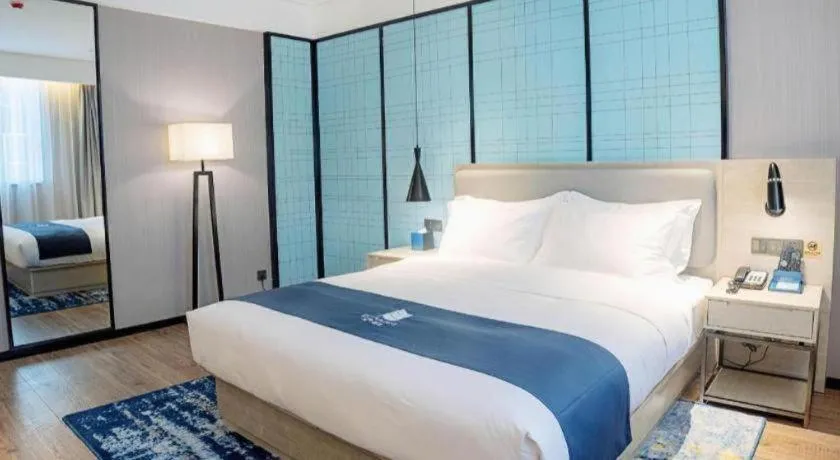 Bed in Echarm Hotel Nanning Wuming