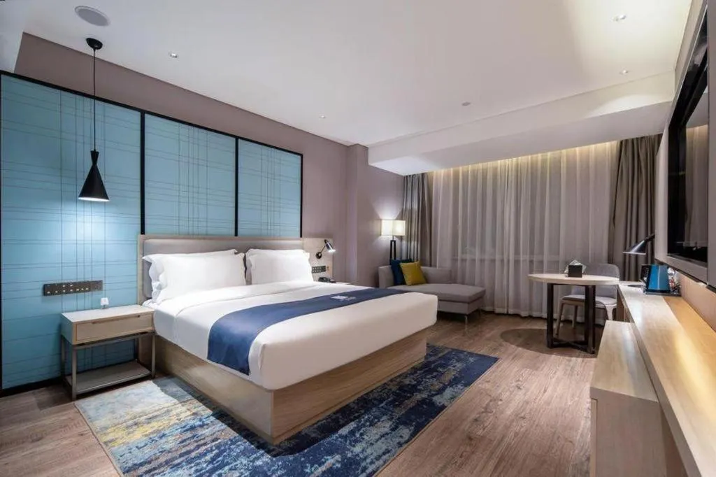 Bed in Echarm Hotel Nanning Wuming