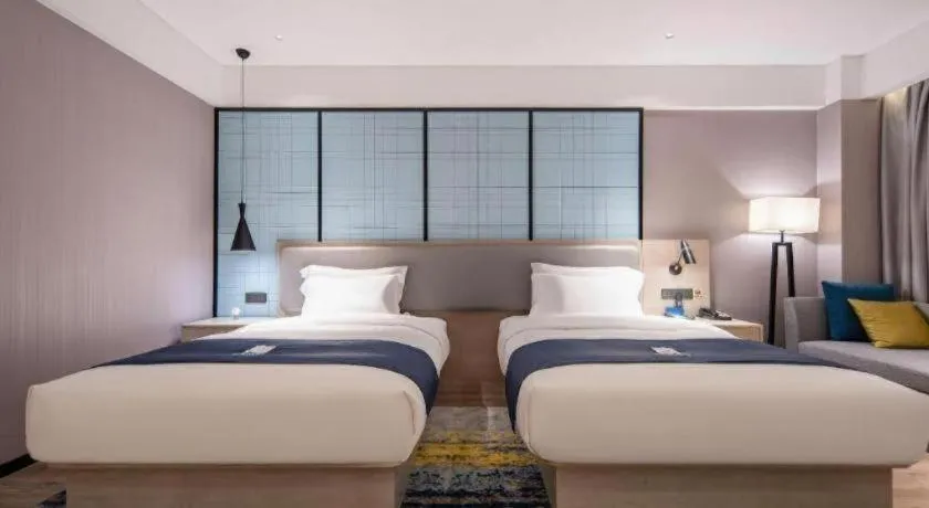 Bed in Echarm Hotel Nanning Wuming