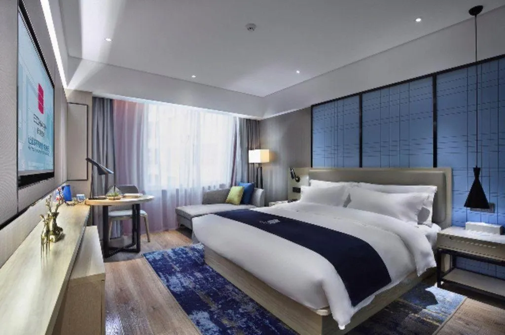 Bed in Echarm Hotel Nanning Wuming