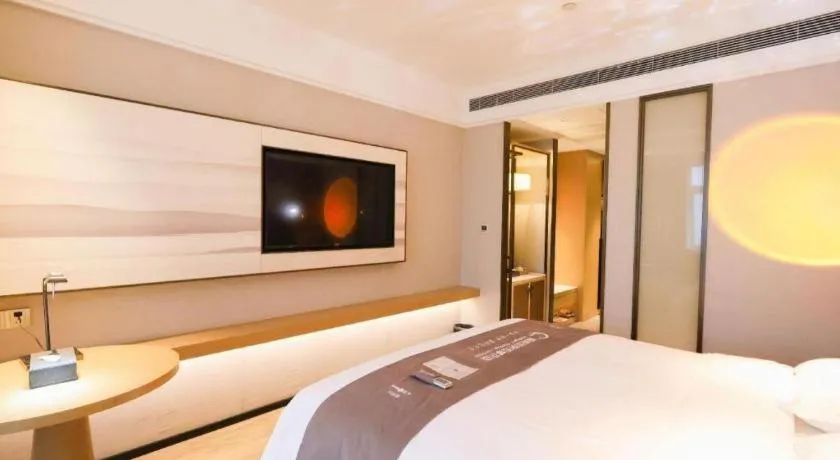 Bed in Echeng Hotel Nanning Huqiu Metro Station