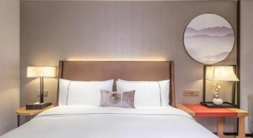 Bed in Echeng Hotel Nanning Huqiu Metro Station