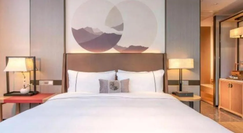 Bed in Echeng Hotel Nanning Huqiu Metro Station