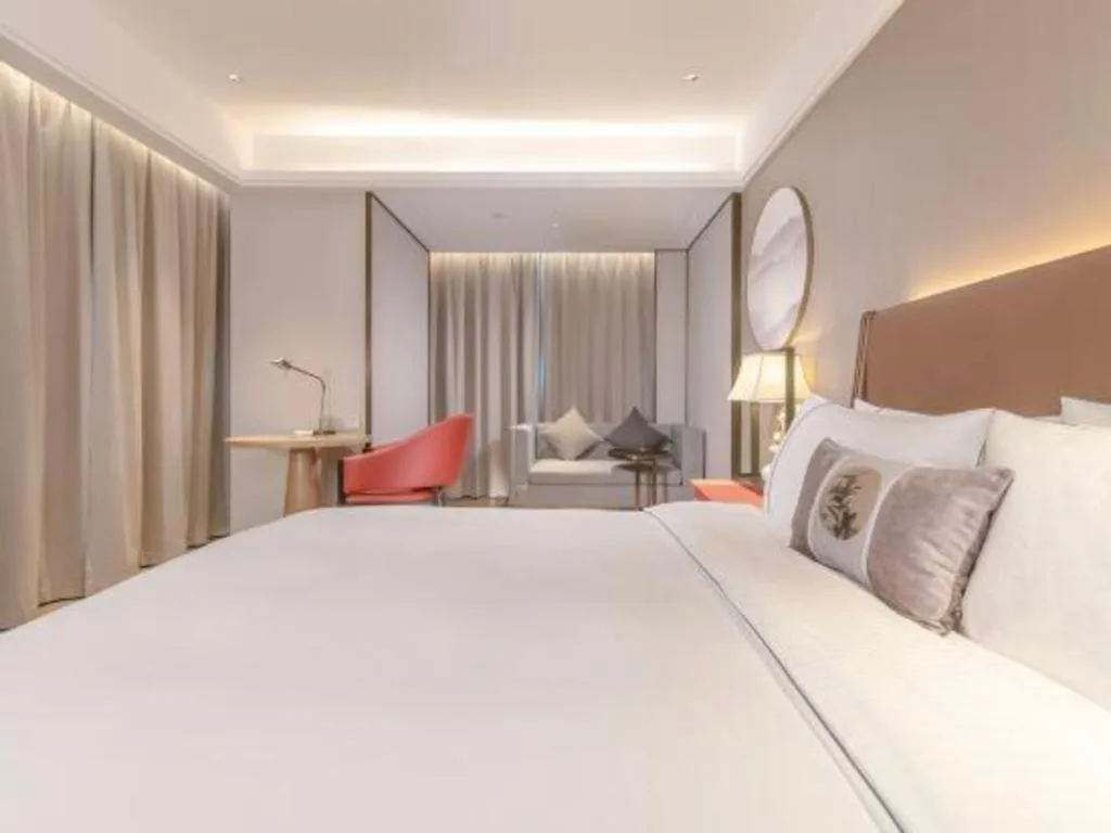 Bed in Echeng Hotel Nanning Huqiu Metro Station