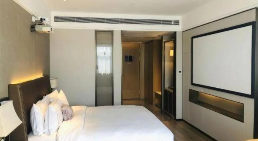 Bed in Echeng Hotel Nanning Huqiu Metro Station