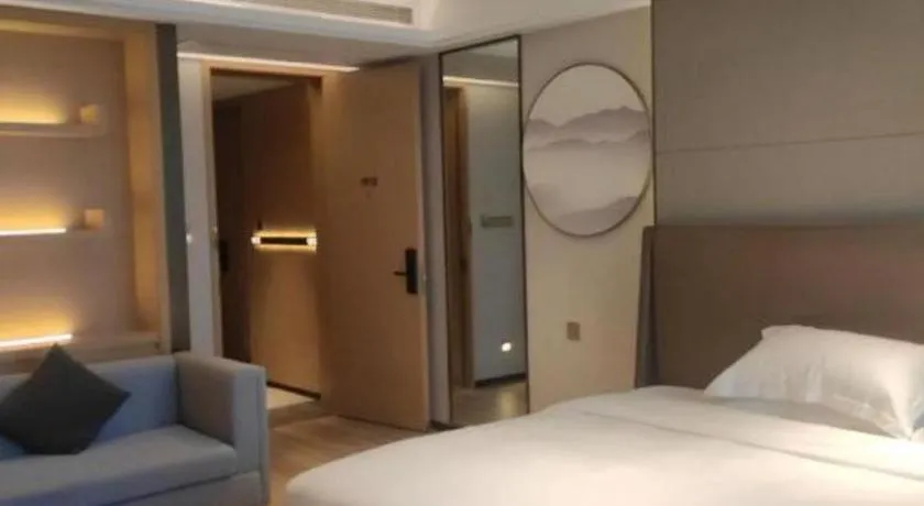 Bed in Echeng Hotel Nanning Huqiu Metro Station