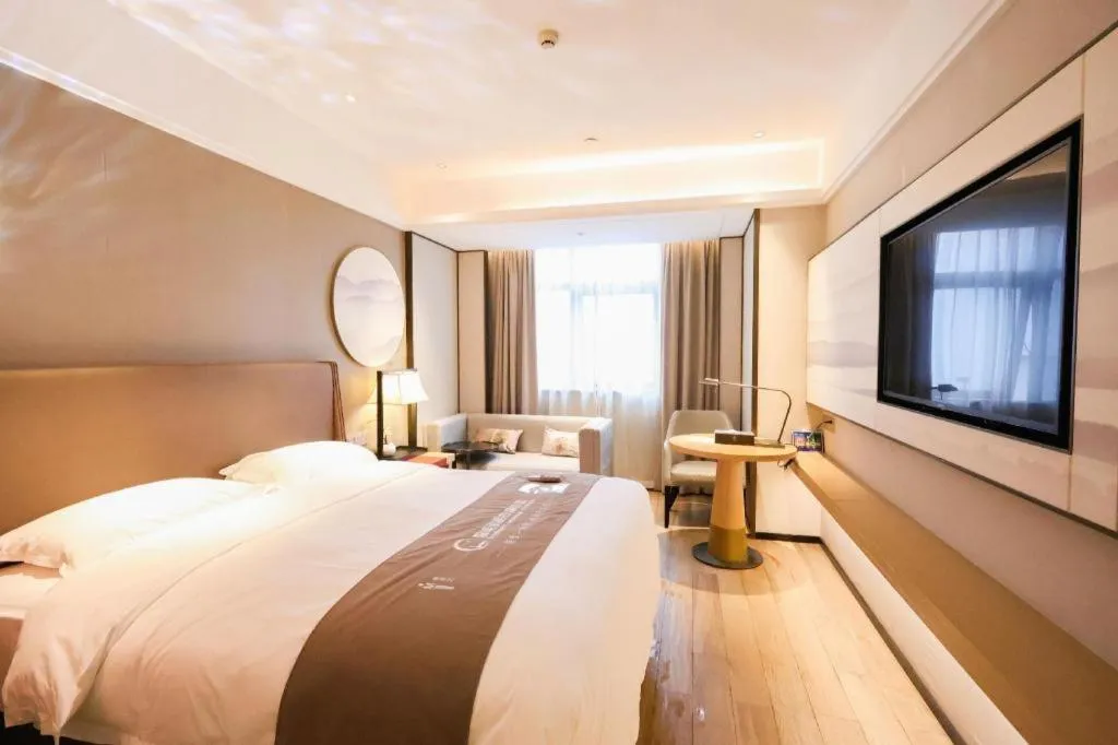 Bed in Echeng Hotel Nanning Huqiu Metro Station