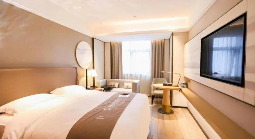 Bed in Echeng Hotel Nanning Huqiu Metro Station