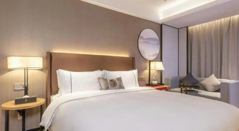 Bed in Echeng Hotel Nanning Huqiu Metro Station