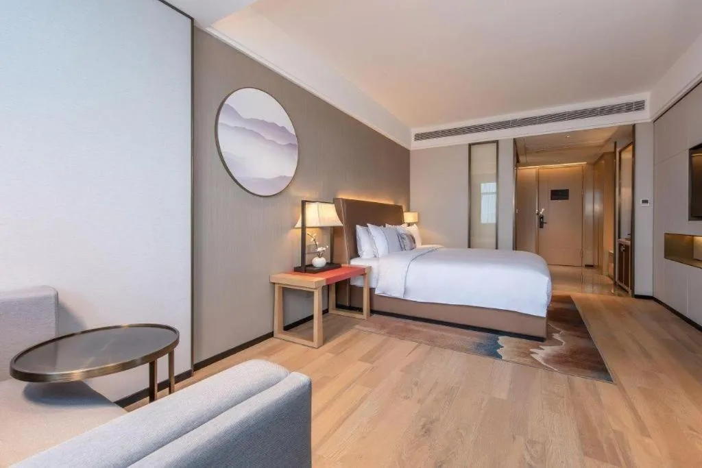 Bed in Echeng Hotel Nanning Huqiu Metro Station