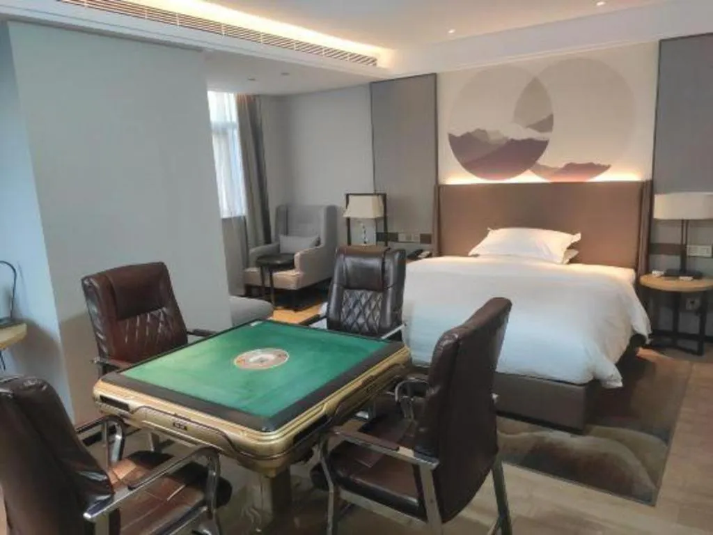 Bed in Echeng Hotel Nanning Huqiu Metro Station