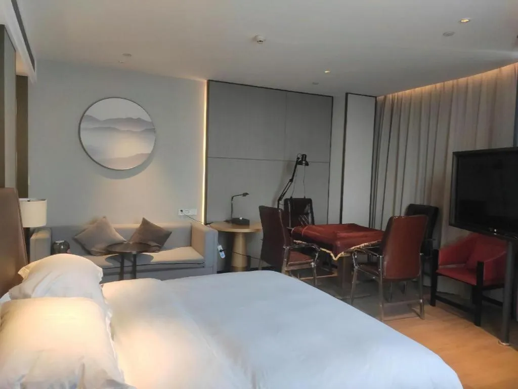 Bed in Echeng Hotel Nanning Huqiu Metro Station