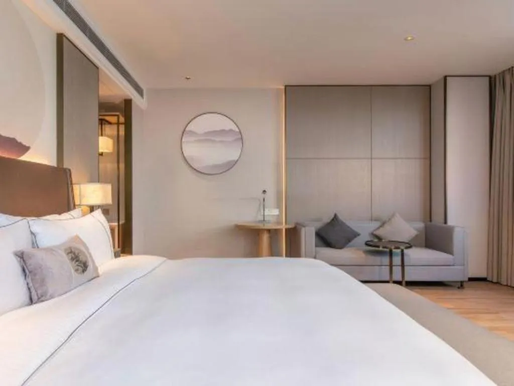 Bed in Echeng Hotel Nanning Huqiu Metro Station