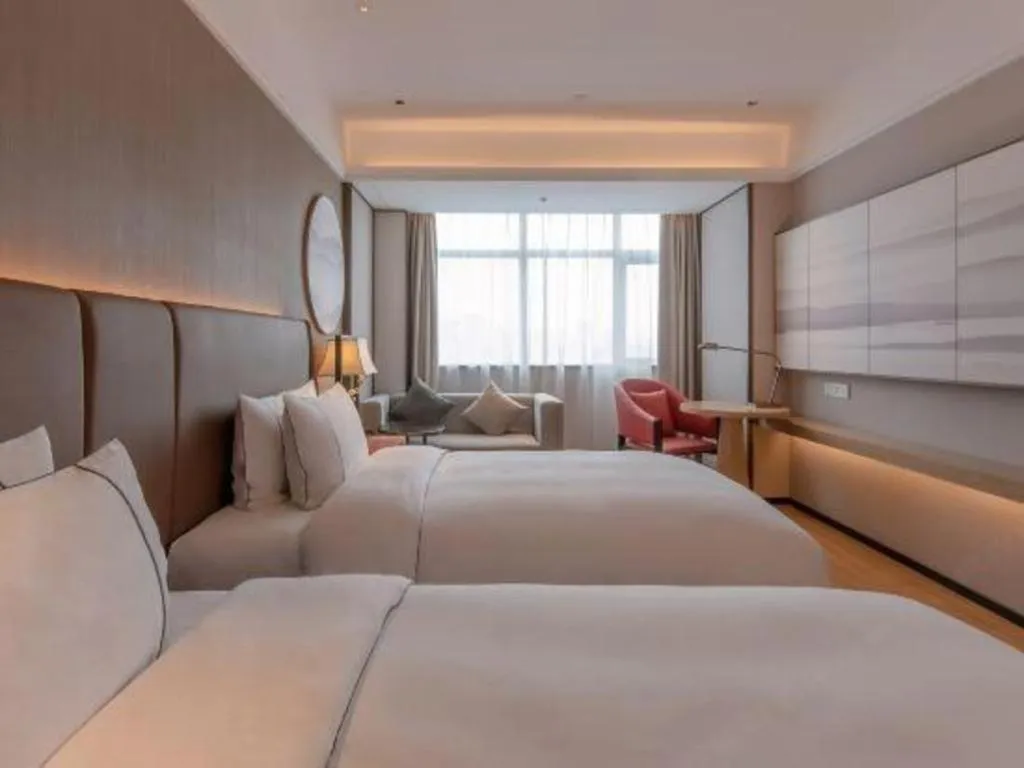 Bed in Echeng Hotel Nanning Huqiu Metro Station