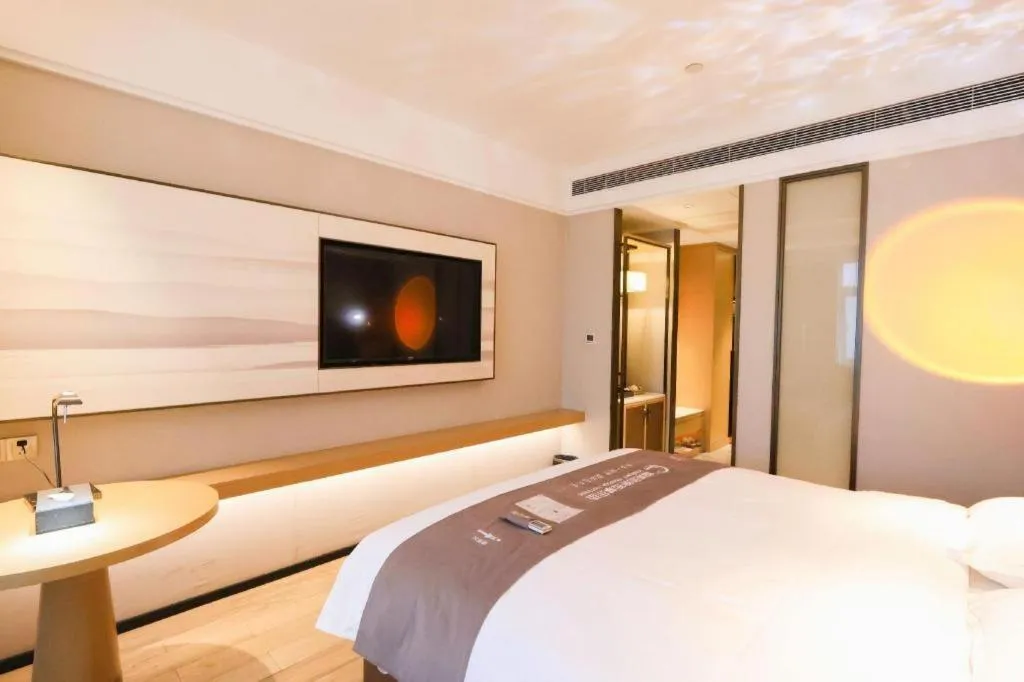 Bed in Echeng Hotel Nanning Huqiu Metro Station