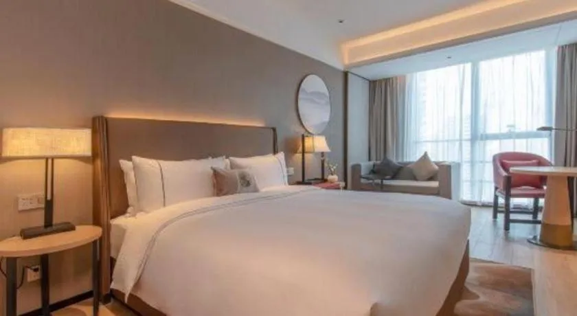 Bed in Echeng Hotel Nanning Huqiu Metro Station