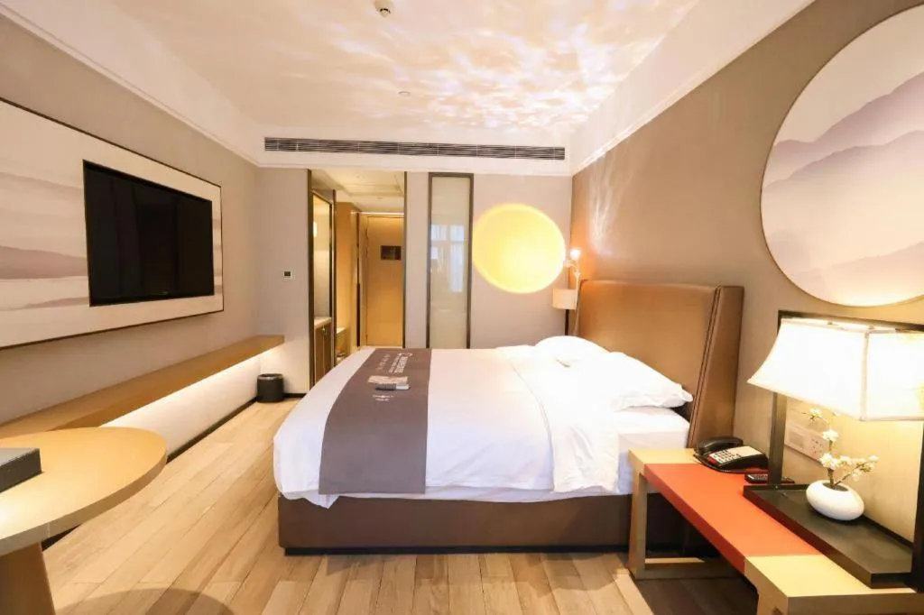 Bed in Echeng Hotel Nanning Huqiu Metro Station