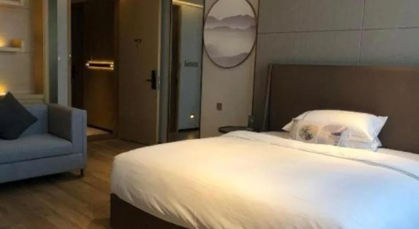 Bed in Echeng Hotel Nanning Huqiu Metro Station