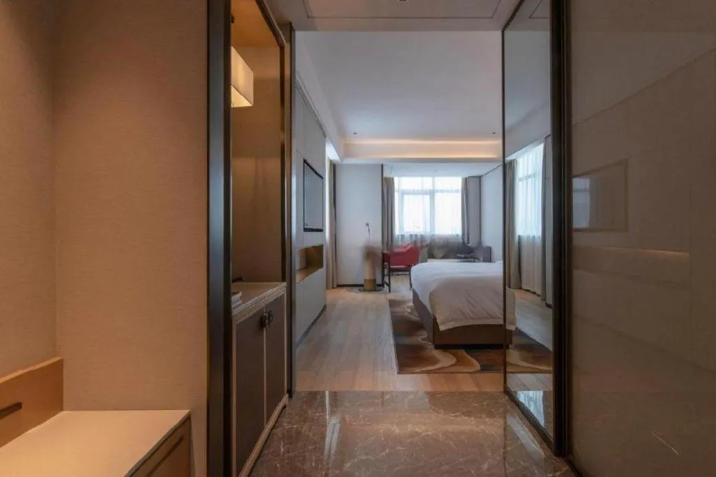 Bed in Echeng Hotel Nanning Huqiu Metro Station