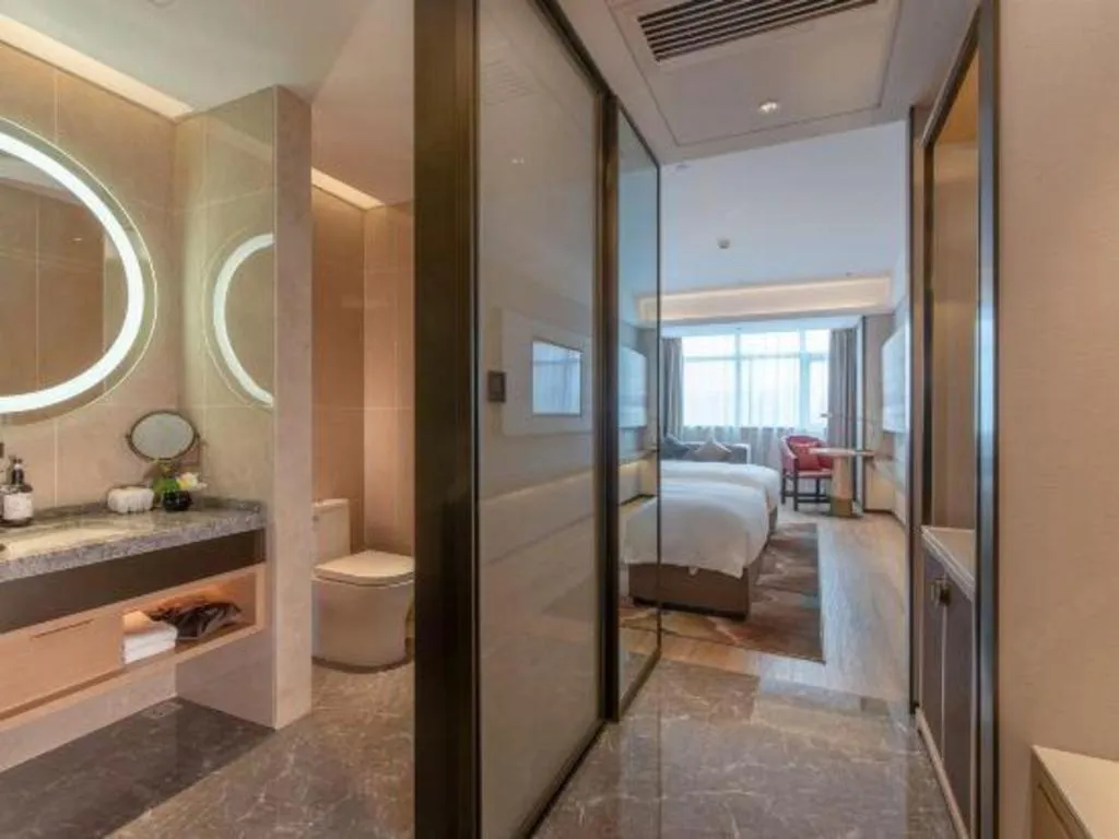 Bed in Echeng Hotel Nanning Huqiu Metro Station