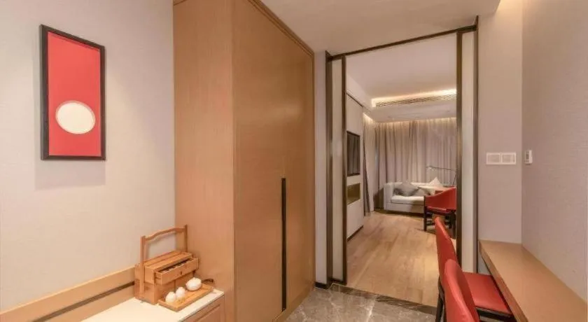 Bed in Echeng Hotel Nanning Huqiu Metro Station