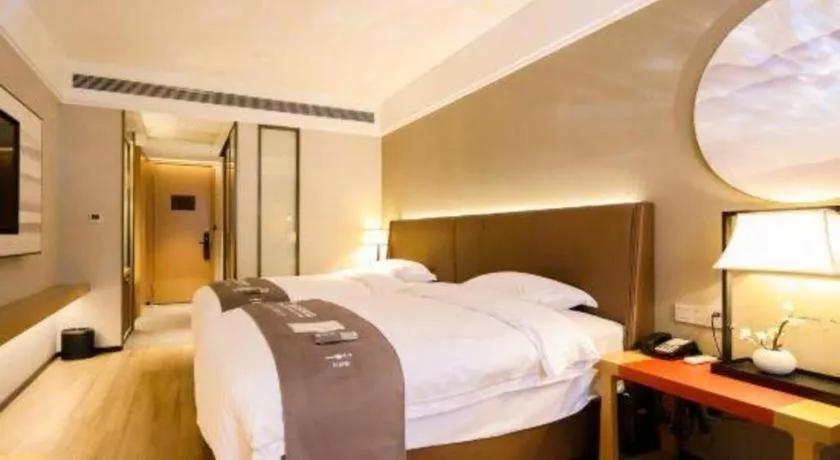 Bed in Echeng Hotel Nanning Huqiu Metro Station