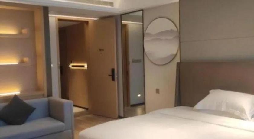 Bed in Echeng Hotel Nanning Huqiu Metro Station