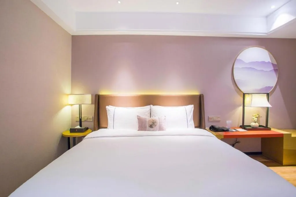 Bed in Echeng Hotel Nanning Huqiu Metro Station