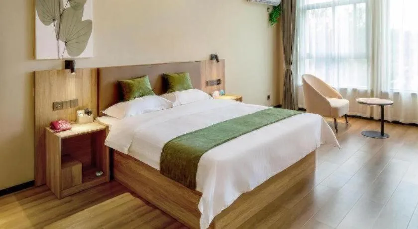 Bed in Green Tree Inn Express Huai'an Huaiyin District Jiangxi Road Normal University