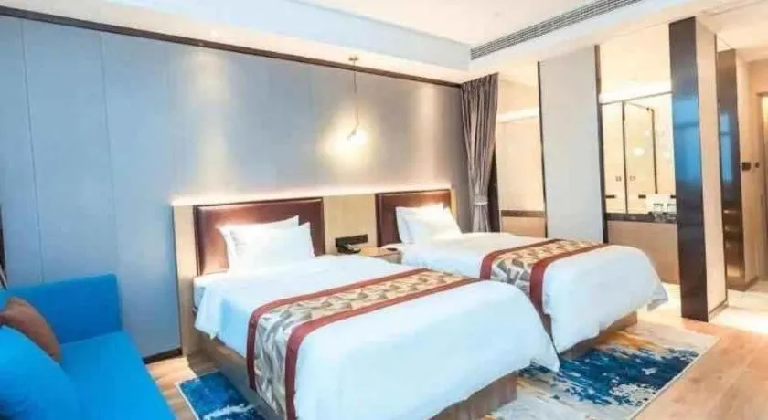 Bed in Gya Hotel Yangzhou Economic Development Zone Yangzijiang Nan Road Gaomin Temple
