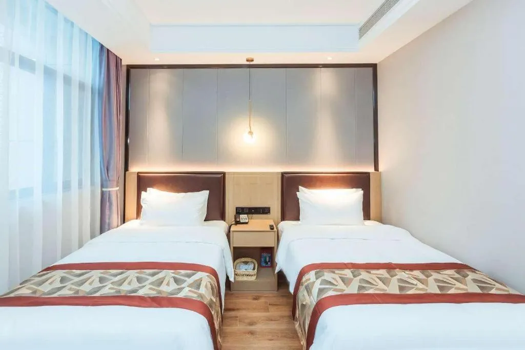 Bed in Gya Hotel Yangzhou Economic Development Zone Yangzijiang Nan Road Gaomin Temple