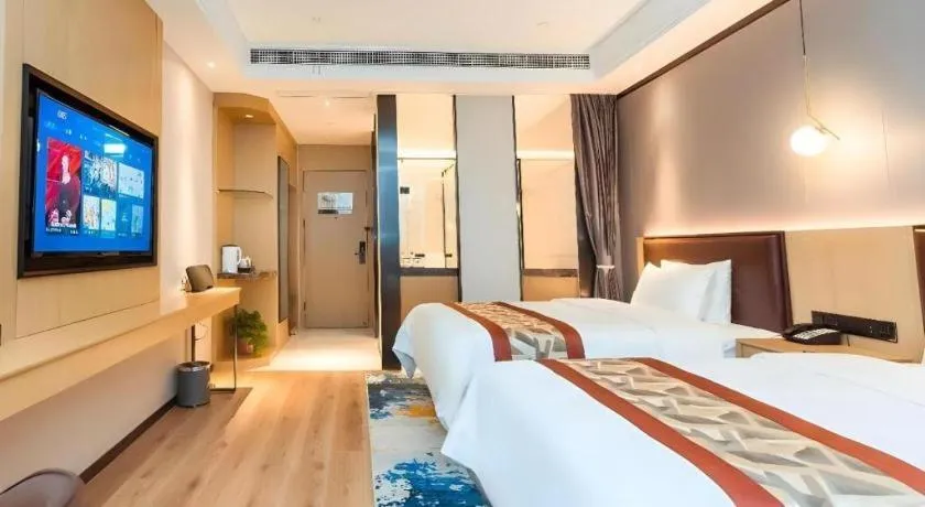 Bed in Gya Hotel Yangzhou Economic Development Zone Yangzijiang Nan Road Gaomin Temple