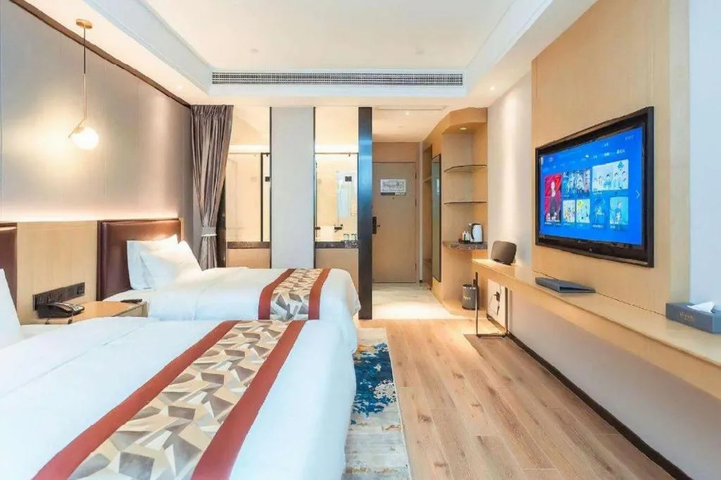 Bed in Gya Hotel Yangzhou Economic Development Zone Yangzijiang Nan Road Gaomin Temple