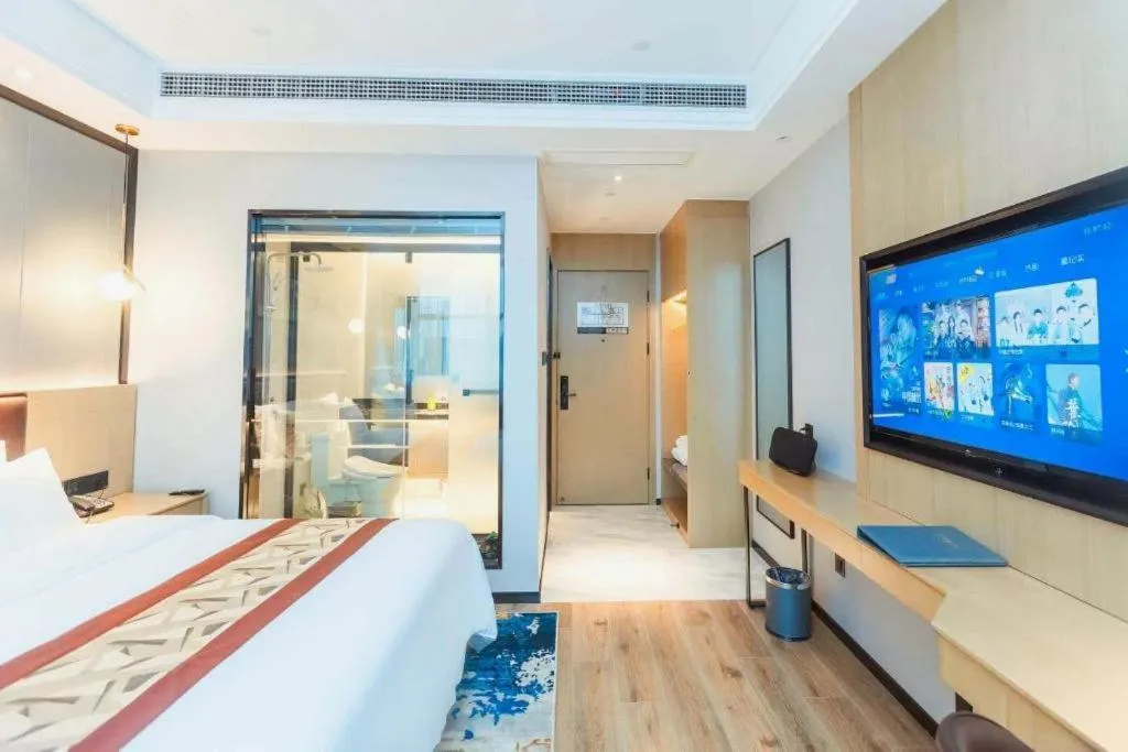 Bed in Gya Hotel Yangzhou Economic Development Zone Yangzijiang Nan Road Gaomin Temple