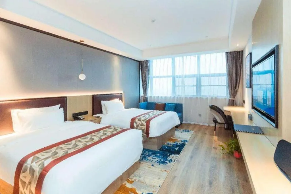 Bed in Gya Hotel Yangzhou Economic Development Zone Yangzijiang Nan Road Gaomin Temple