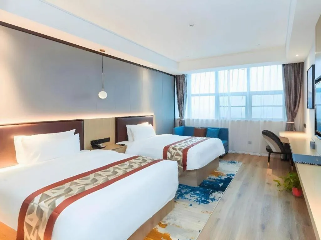 Bed in Gya Hotel Yangzhou Economic Development Zone Yangzijiang Nan Road Gaomin Temple