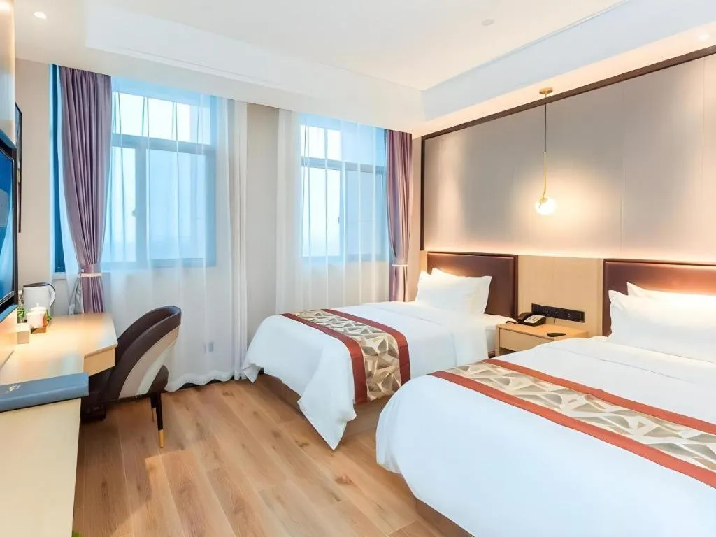 Bed in Gya Hotel Yangzhou Economic Development Zone Yangzijiang Nan Road Gaomin Temple