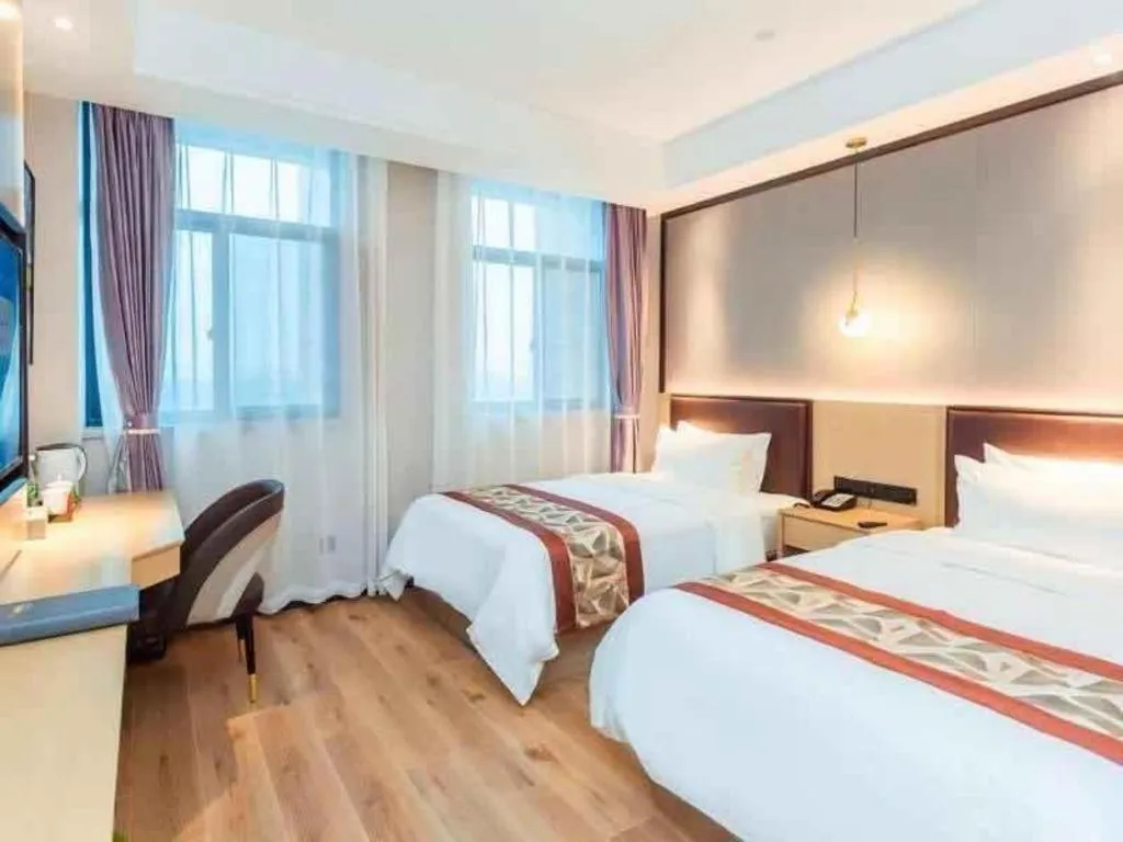 Bed in Gya Hotel Yangzhou Economic Development Zone Yangzijiang Nan Road Gaomin Temple