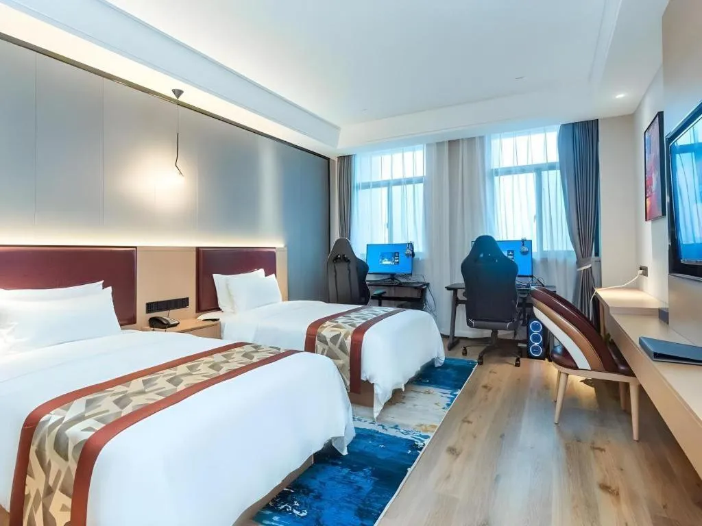 Bed in Gya Hotel Yangzhou Economic Development Zone Yangzijiang Nan Road Gaomin Temple