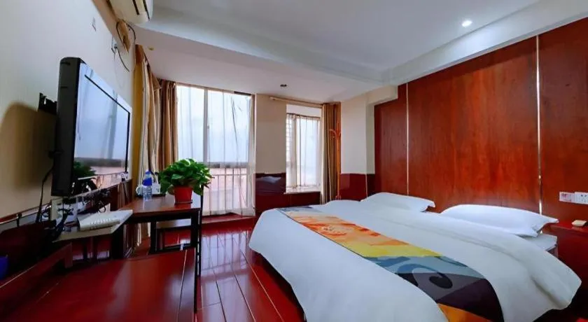 Bed in Shell Hotel Nanjing Mingfa Square Metro Station