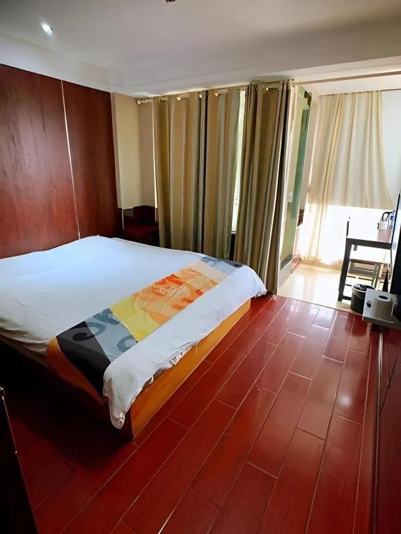 Bed in Shell Hotel Nanjing Mingfa Square Metro Station