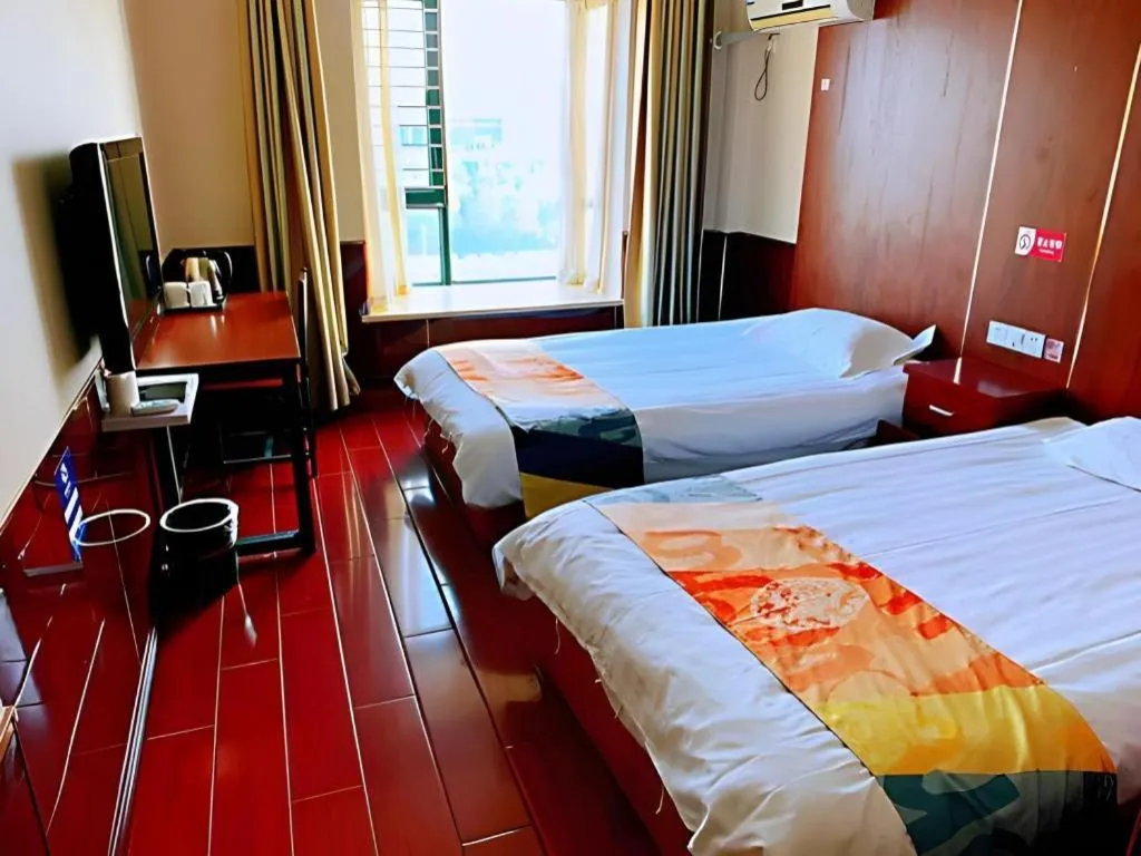 Bed in Shell Hotel Nanjing Mingfa Square Metro Station