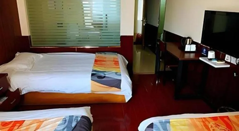 Bed in Shell Hotel Nanjing Mingfa Square Metro Station